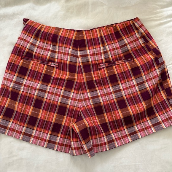 Anthropology Maeve Plaid Skort - Picture 2 of 5